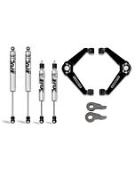 Cognito 3-Inch Performance Leveling Kit With Fox PS 2.0 IFP Shocks for 01-10 Silverado/Sierra 2500-3500 2WD/4WD