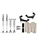 Cognito 3-Inch Performance Ball Joint Leveling Lift Kit With Fox PS 2.0 IFP Shocks for 20-25 Silverado/Sierra 2500/3500 2WD/4WD