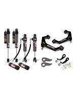 Cognito 3-Inch Elite Leveling Kit with Fox Elite 2.5 Reservoir Shocks for 11-19 Silverado/Sierra 2500/3500 2WD/4WD