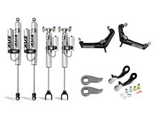 Cognito 3-Inch Premier Billet UCA Leveling Kit with Fox 2.0 Performance Series Remote Reservior Shocks for 20-26 Silverado/Sierra 2500/3500 2WD/4WD