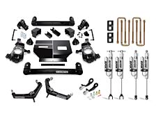 Cognito 4-Inch Performance Billet UCA Lift Kit with Fox PSRR 2.0 Shocks for 20-26 Silverado/Sierra 2500/3500 2WD/4WD