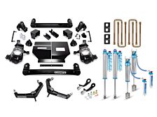 Cognito 4-Inch Elite Billet UCA Lift Kit with King 2.5 Reservoir Shocks for 20-26 Silverado/Sierra 2500/3500 2WD/4WD