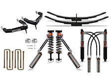 Cognito Ultimate Billet UCA Leveling Kit With Fox FRS 3.0 IBP Shocks 3-Inch 19-25 Silverado/Sierra 1500 & 1-Inch Including AT4, AT4X, Trail Boss, & ZR2 2WD/4WD